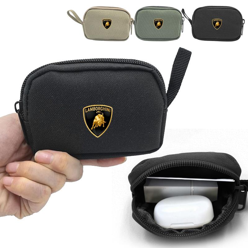 Key Handbag Wallets High Quality Car Logo Portable Storage Bag For Lamborghini LP570 LP610 Urus LP700 LP770 Gallardo Aventador