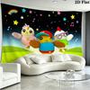 Didi and Friends Wall Tapestry Aesthetic Wall Hanging Printed Fabric Blanket Decorative Tapestries for Bedroom Living Room Home Decor