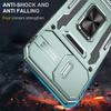 Armor Series For iPhone 16 Plus Case Adjustable Kickstand PC+TPU Phone Cover with Slide Lens Guard
