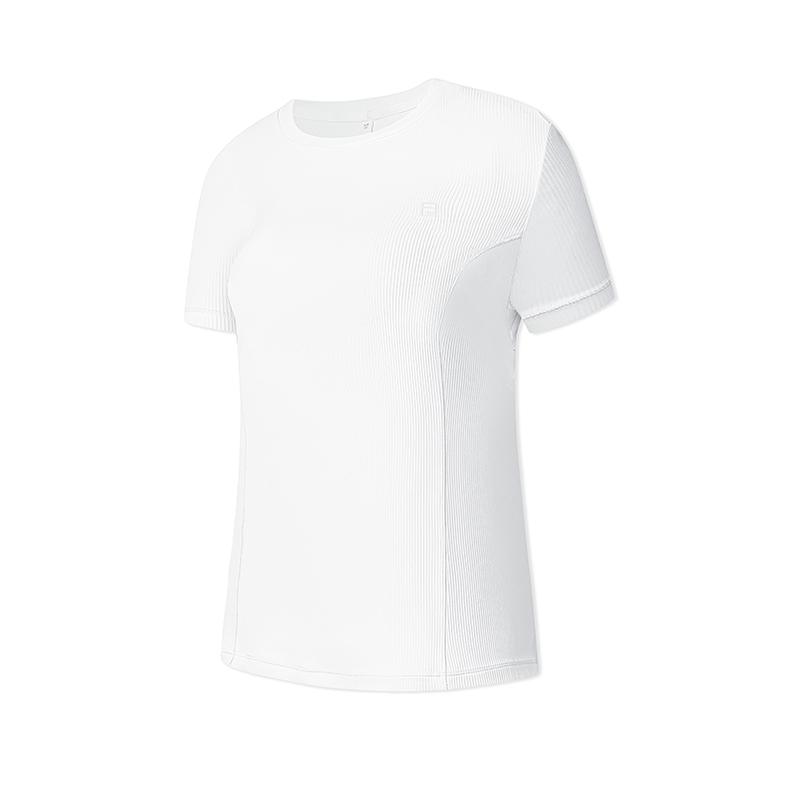 FILA Fitted Casual Round Neck T-Shirt Women tops A11W631103FWT