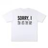 Funny Guitar Chords Sorry I DGAF Hidden Quote Music Graphic T Shirt Unisex Loose Oversized Harajuku Streetwear Cotton Summer