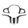 Carbon Fiber Look Steering Wheel Cover Trim For BMW 3 4 Series G20 G42 -