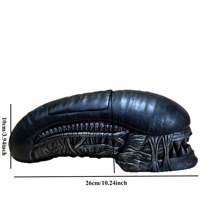 1Pcs Creative Horror Funny Alien Romulus Popcorn Bucket Desktop Decoration Decoration Ornament Alien Romulus Popcorn Bucket