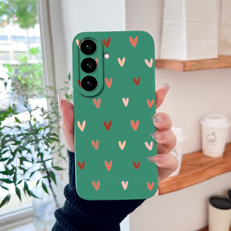 For Samsung Galaxy S26 Ultra Plus Case Butterfly Hearts Liquid Silicone Camera Protection Soft Back Cover For Samsung S 26 Funda