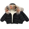 2024 Winter Korean Style Cotton-Padded Jacket for Girls and Boys (1-7 Years)