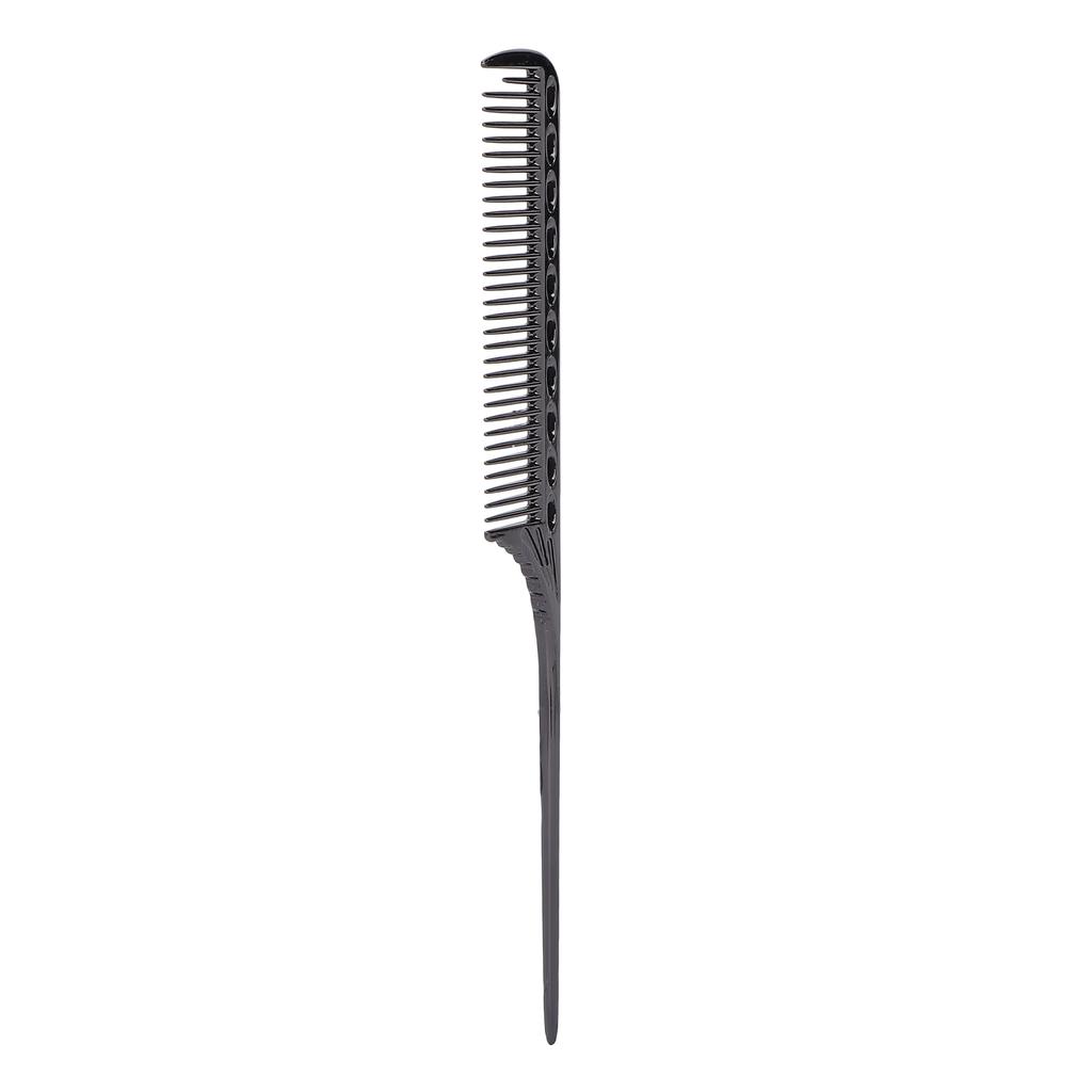 Professional Rat Tail Hair Comb Salon Hairdressing Styling Comb Barber Aluminum Metal Comb