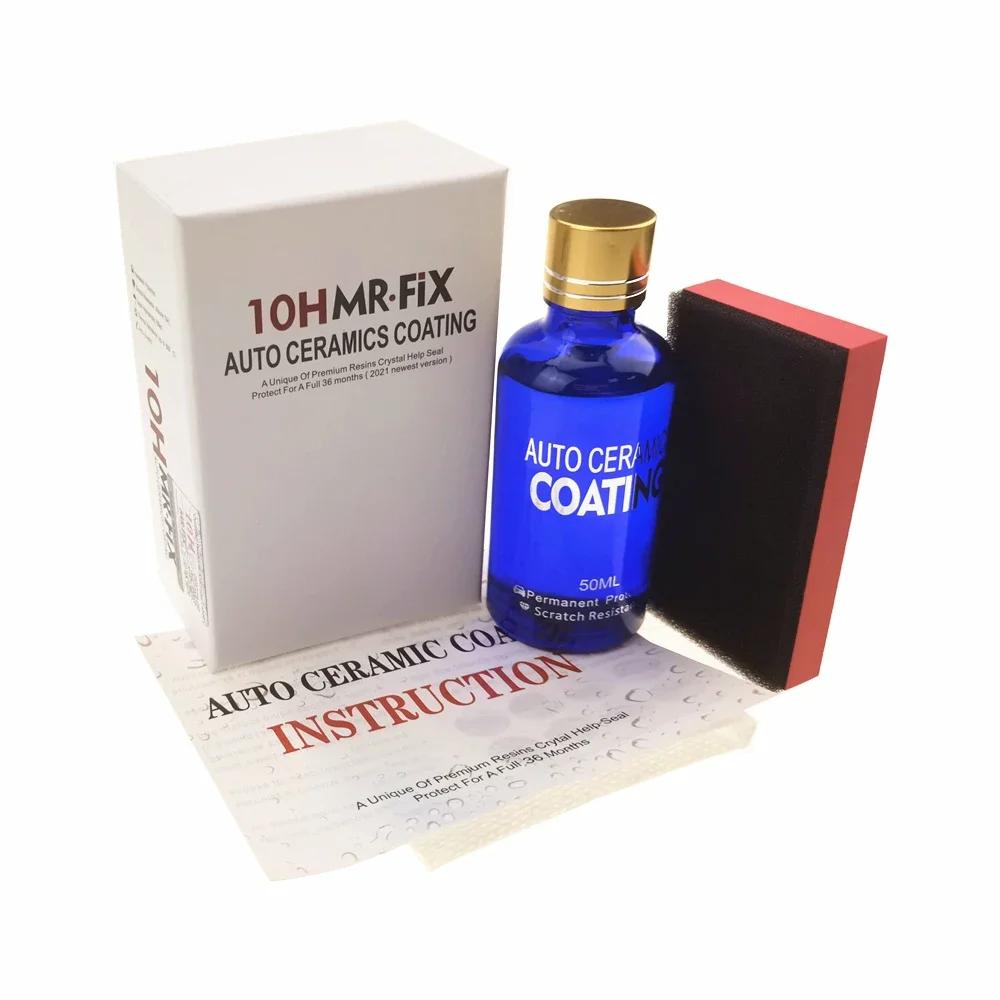 

10H керамическое покрытие, полирующий воск, супергидрофобный уход за краской, долговечность, антикоррозионное покрытие, кристалл, жидкое стекло для автомобиля
