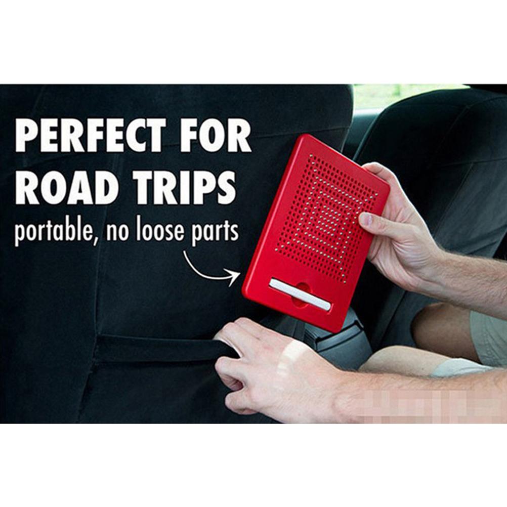 Magnetic Ball Drawing Board Toy Kids Children Steel Ball Painting Educational Toys