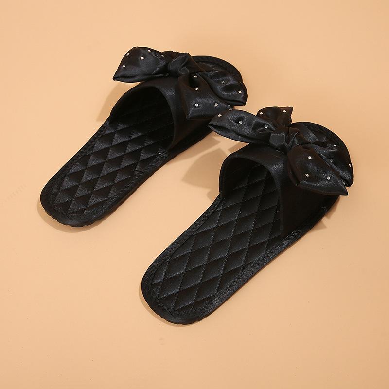 Summer Slippers Women's Indoor Home Silent Soft Bottom Home Silent Advanced Sense French Summer Deodorant Non-slip Women