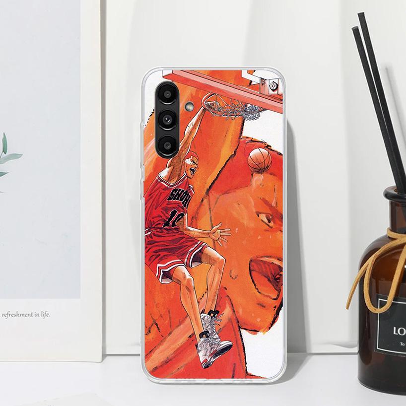 Slam-Dunk Basketball Anime Phone Case For Samsung Galaxy A17 A37 A57 A16 A26 A36 A56 A15 A25 A35 A55 A14 A24 A34 A54 A13 A23 A33