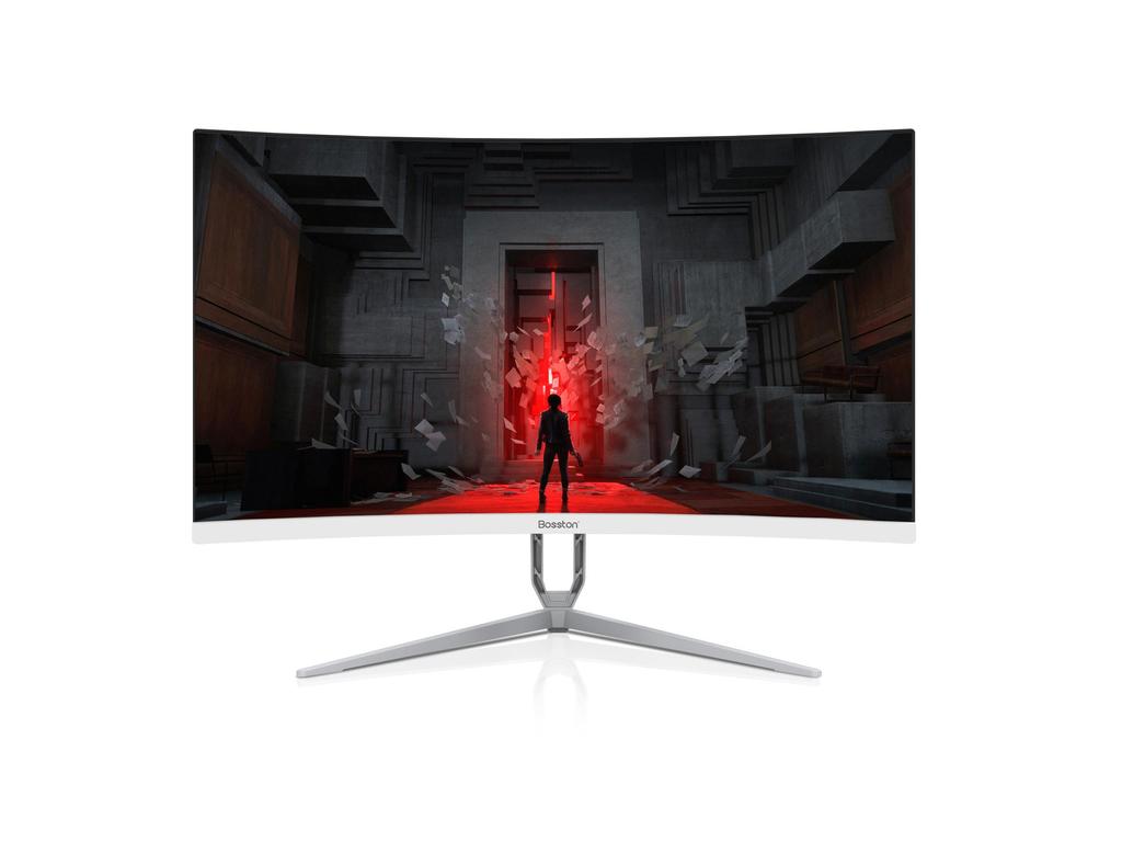 CHIGO 27" Curved Frameless Monitor, 100Hz, 1920×1080 Full HD, Ultra-Slim Design