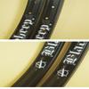 20 "BMX Bike Rim A Circle Double 36-Hole Action Street Knife Ring Black Rim
