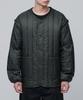 Giacca Fodera Militare Trapuntata Verticale [Gunmetal]