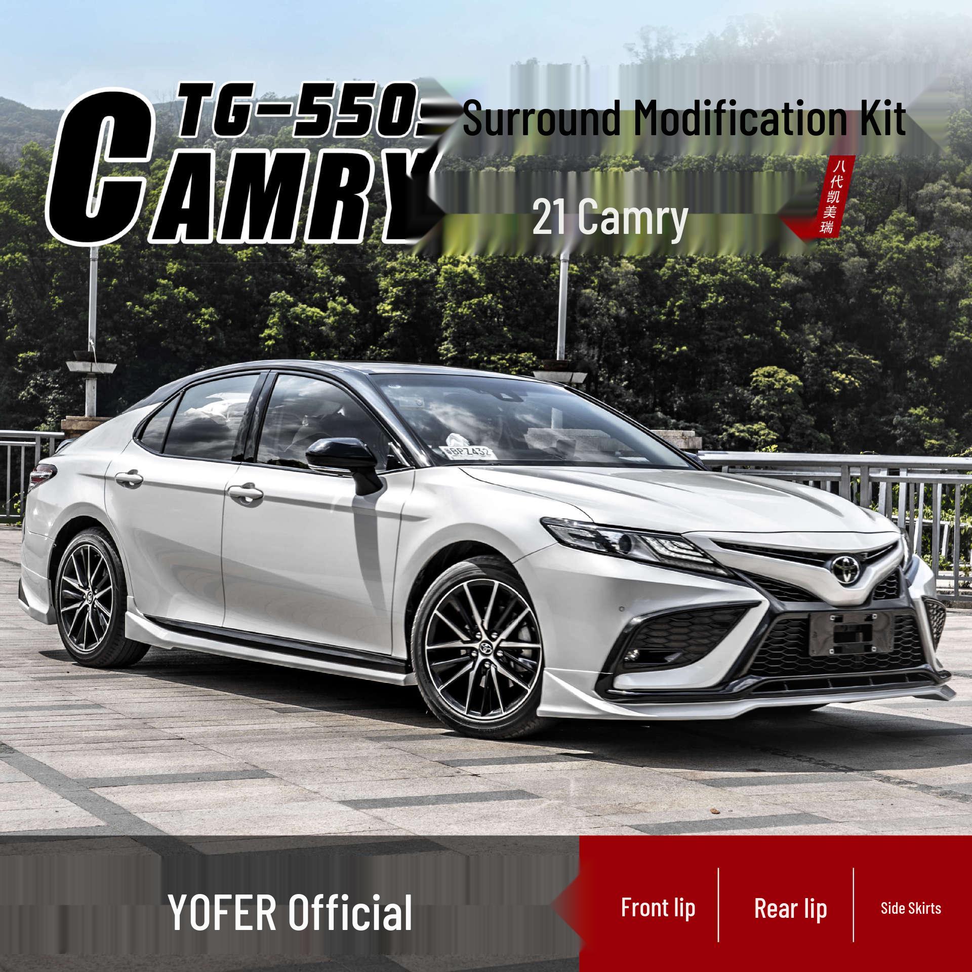 

YOFER 21-23 Спортивний обвіс Camry: Передня губа, Бічні спідниці, Задня губа, Дифузор та Спойлер Sporty Camry 21 Rear Lip [Primer]