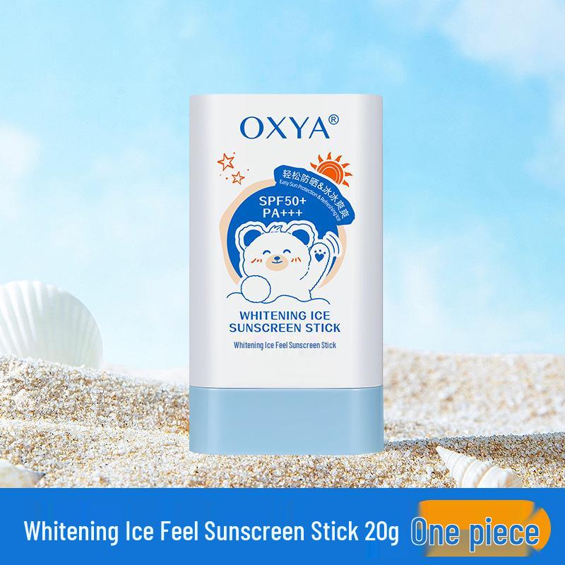 

OXYA Отбеливающий Ледяной Солнцезащитный Стикер SPF50 – Увлажняющий, Гидратирующий, Нелипкий, Высокая Защита от УФ. Whitening Ice Feeling Sunscreen