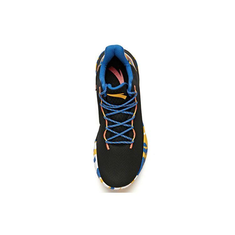 Anta Viper Shock Absorption Low Top Basketball Shoes Men Sneakers Blue 11941621-1