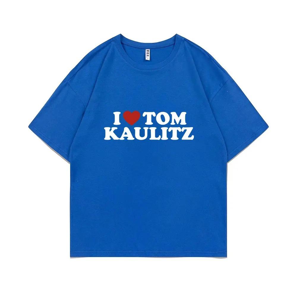 Deutsche Rockband Tokio Hotel I Love Tom Kaulitz T-Shirt Herren Damen Vintage Punk Gothic Kurzarm T-Shirts