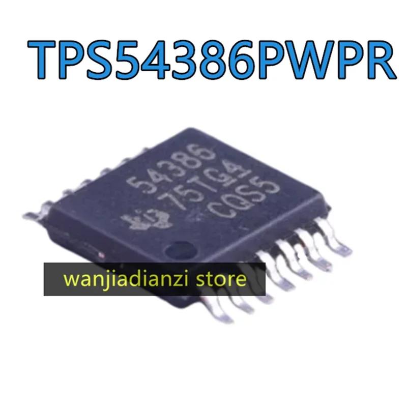 

New original TPS54386PWPR TPS54386PWP TPS54386 HTSSOP14 Buck converter, switching voltage stabilizer, TSSOP14 SSOP14 чорний