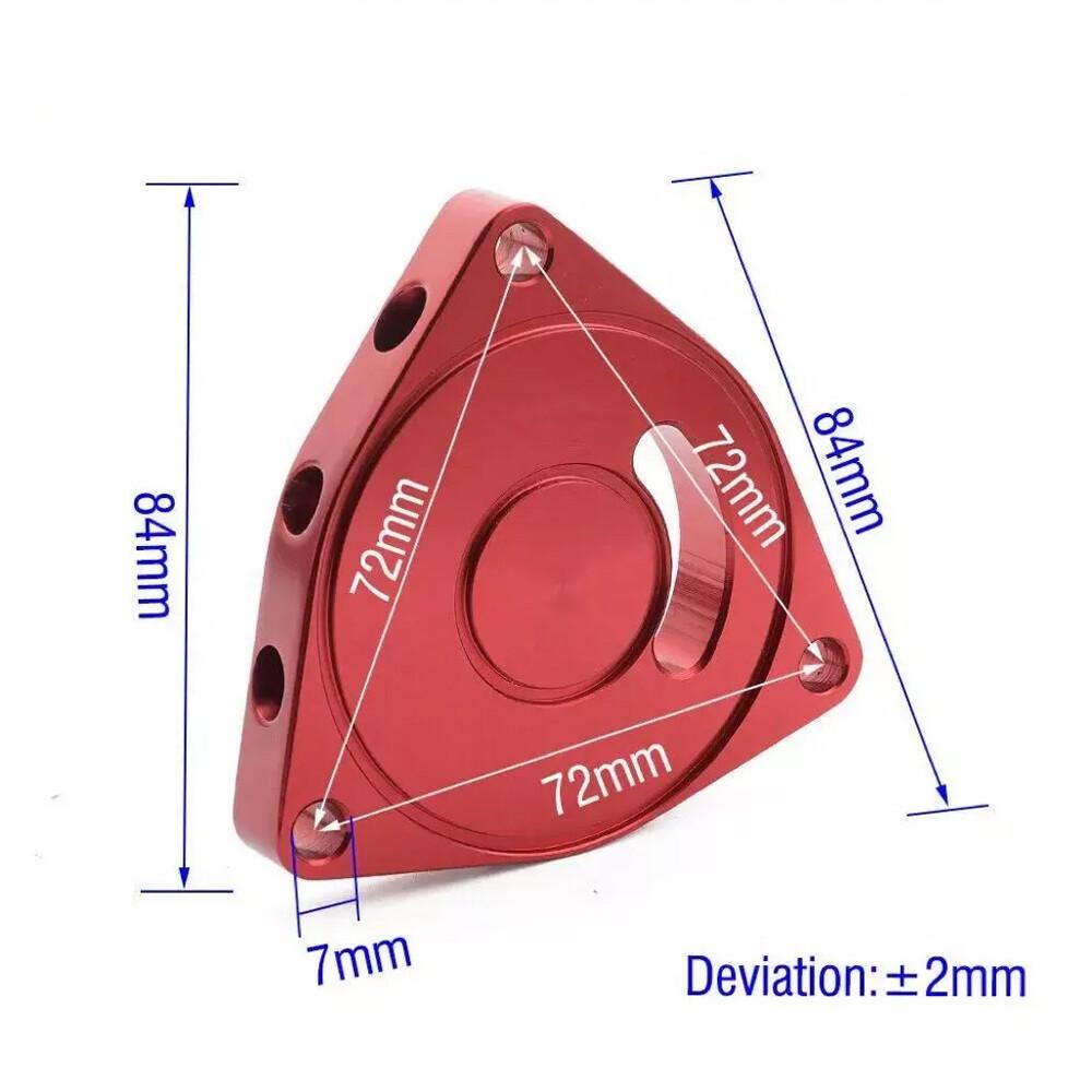 For Honda Civic 1.5TCoupe 2015-2021 Turbo Blow Off Valve Plate BOV Spacer Billet