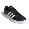 Adidas  Grand Court Base Black White Women Sneakers Core-Black Cloud-White EE7482