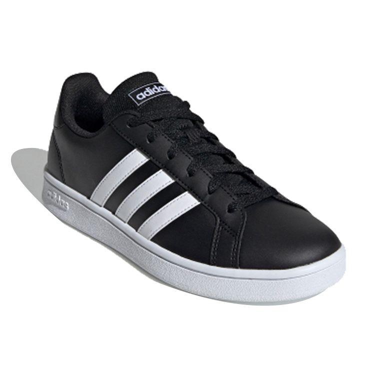 Adidas  Grand Court Base Black White Women Sneakers Core-Black Cloud-White EE7482