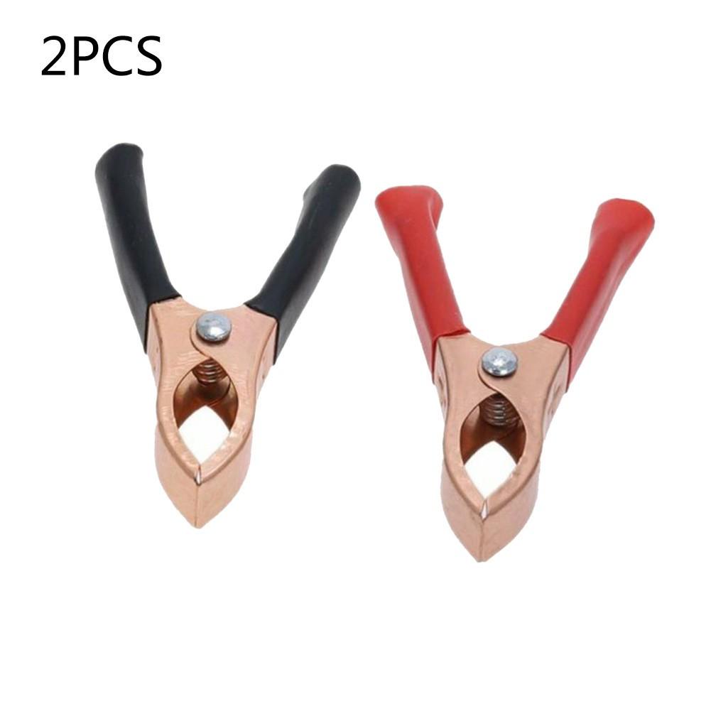 30A Car For Alligator Clips Battery Clamps Crocodile Clip Aligator Clips 70mm