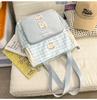 Schoolbag Girl Small Fresh Junior High School Student Schoolbag Ins Style Pattern Cute Lightweight Campus Backpack Versatile Tutoring Bag