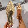 Versatile Mesh Hollow Design Sandals with Flat Heel for Beach Vacation