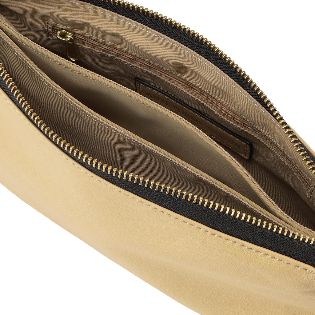 Wallet Bag WALLET SHOULDER Greige [Antiform Design] Women's