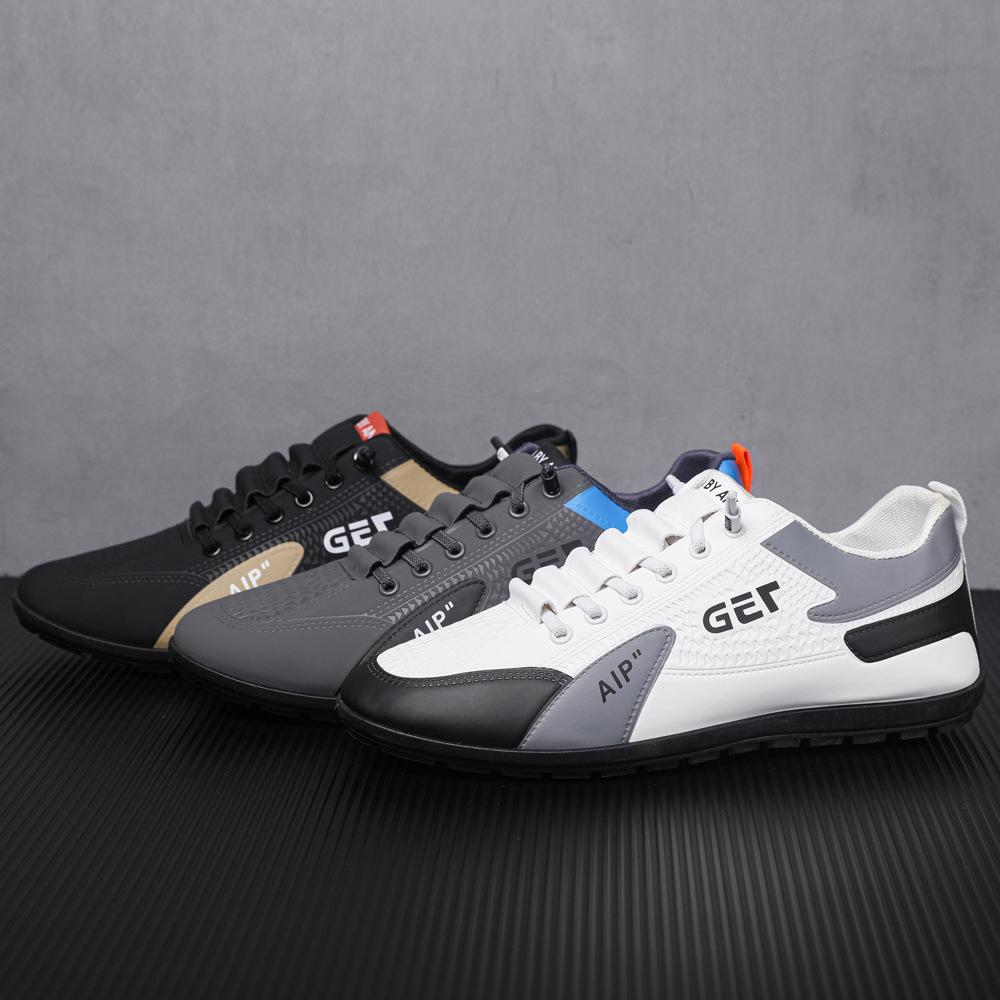 Men's shoes spring and autumn sports men's shoes running shoes lightweight casual little white shoes thin sole lightweight breathable men's Forrest