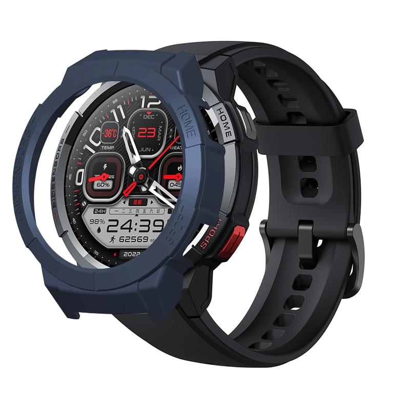 Adequado para mibro gs assista luva protetora leve durável proteção de habitação dura-shell à prova de choque capa de caso de pc