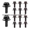 Mazda Front Bumper Radiator Bracket M6 Nut Clip