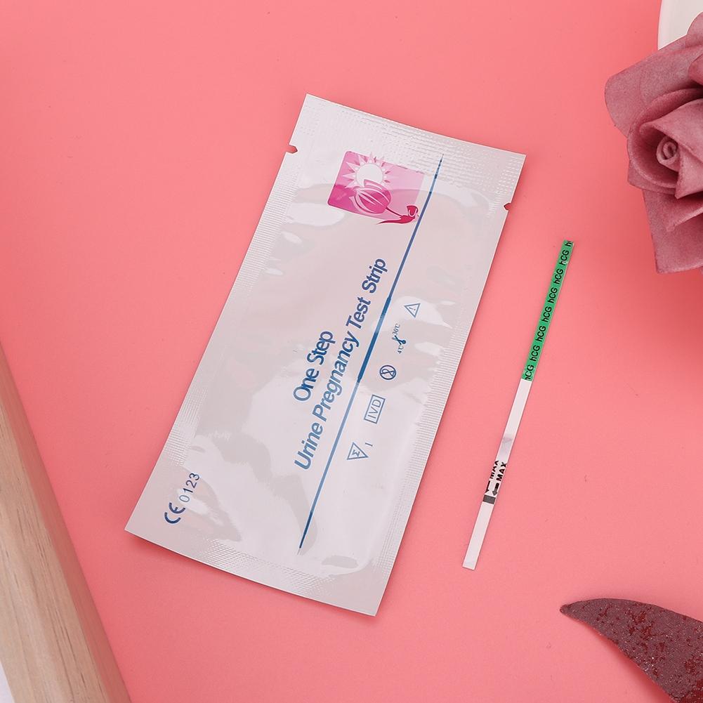 10ks testovacích proužků pro domácnost v časném těhotenství Testování HCG moči v časném těhotenském testu
