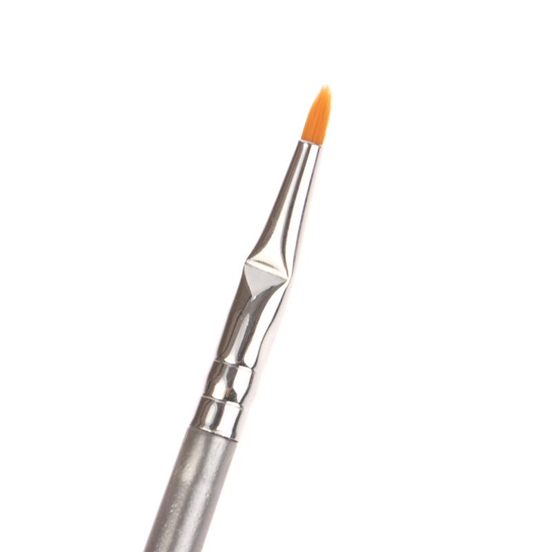Fine Angled Eyeliner Brushes, Precision Gel Eye Liner Brush,Synthetic Bristles Eye Makeup Tool,Ultra Thin Slanted Flat Angle For