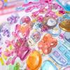 Drop Glue 3D DIY Crystal Stickers Whale Relief Ornament Stickers Cartoon Stacking Stickers  Office