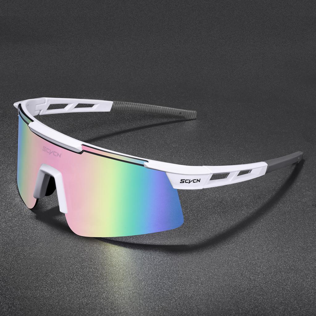 SCVCN UV400 Cycling Glasses Outdoor Hiking Drive Running Sunglasses Fashion Sports Glasses Men Women MTB Road Bike Sunglasses