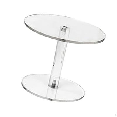 Acrylic Cake Stand Dessert Candy Dish Plate Serving Platter for Table