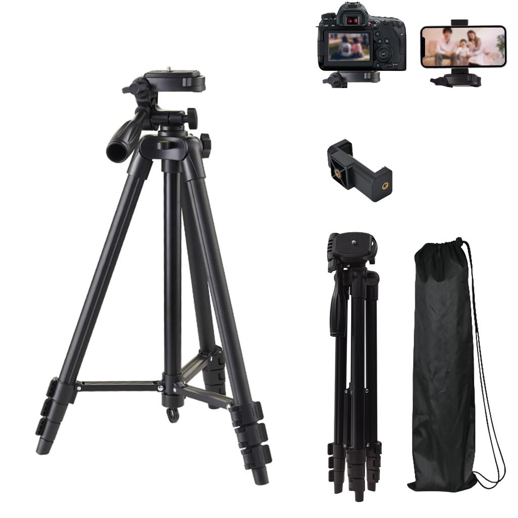 KAKOTOPA Camera Smartphone Portable Mini Tabletop Tripod with Telescopic Easy to Compatible with SLR and More Tripod, Tripod, Tripod, 5-Level