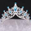 Bridal Crown Tiara Princess Birthday Rhinestone Crown Atmospheric Wedding Dress Accessories