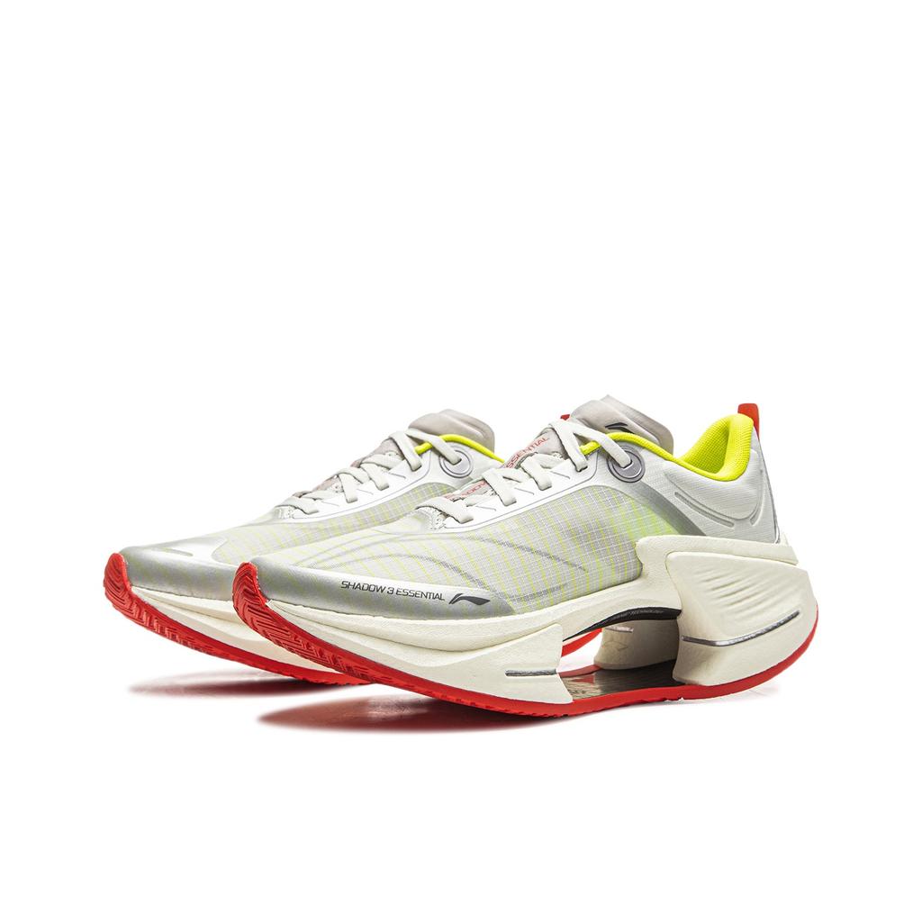Li Ning Absolute Shadow 3 Essential Technology Professional Competition Training Running Shoes Women Sneakers Light-Gray Silver ARRV002-36