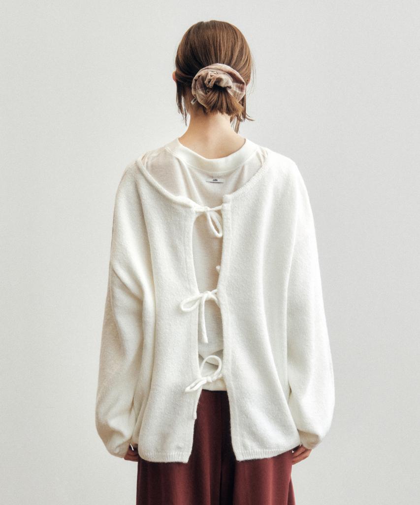 CITTA Reversible Back String Knit_Ctk237(White)