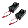 2 Sets of OnOff Power Switch Receiver & 4-Cell AA Container Case Holder Pack Box with JST Plug for HSP Redcat Axial Traxxas 18 110 116 RC Power Car