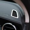 For Mercedes Benz C Class W205 2015-21 Car-styling Car Dashboard Air Condition Vent Outlet Frame Cover Trim Sticker Accessories