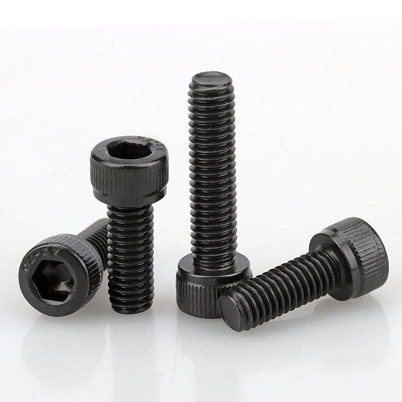 Yigu 304 Stainless Steel Hex Socket Cylindrical Head Screws: M2-M5 Bolts, M6-M12 Screws