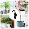 Cat Shape Plant Pot Hanger Outdoor Flowerpot Decoration Hangable Whimsical Cat Pot Hanger for Yard Lawn Patio Balcony Home Vase