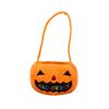 Trick or Treat Pumpkin Candy Bucket Gifts Pouch Stuffed Cotton Tote Bags Halloween Candy Bag  Kids