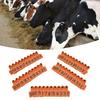 100Pcs TPU   Cow Ear   with Number 001‑100 Ear Label   Farm Livestock Accessory