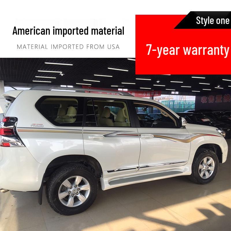 10-20 New Prado Body Color Stripe Decals - Prado 4000 Waistline 2700 Car Decoration Stickers