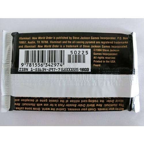 1994 Illuminati New World Order INWO Limited Edition Illuminati Card Booster Pack (15 Cards)