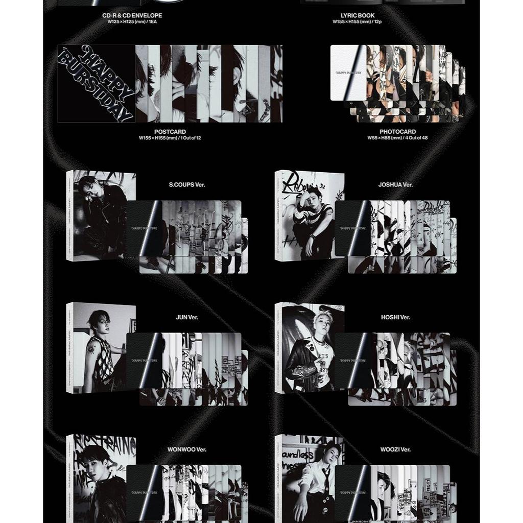 (DAREDEVIL Ver.) SEVENTEEN [HAPPY BURSTDAY] 5th ALBUM